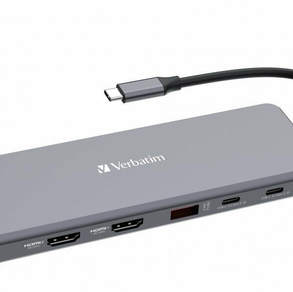 Verbatim USB-C 13-Port Hub Triple Display 100W PD CMH-13