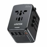 Unitek P1121A Universal Travel Wall Charger 35W 2xUSB-C + 3xUSB-A