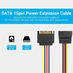 Vention IT Cable SATA 15P Power Extension 0.3m KDABY - Image 2