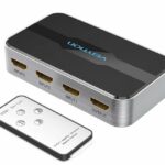 Vention HDMI Switch 3-Port 4K 2.0 w/Remote Control AFOH0