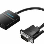 Vention Converter VGA+Audio to HDMI & USB Power 0.5m ACNBD