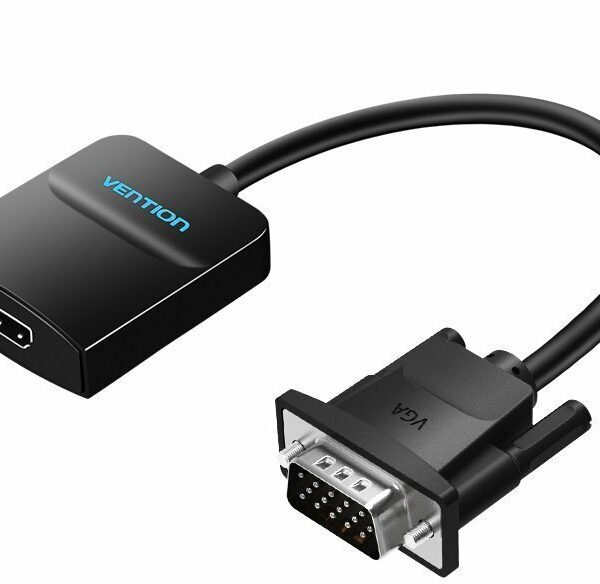 Vention Converter VGA+Audio to HDMI & USB Power 0.5m ACNBD