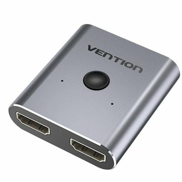 Vention HDMI Switch 2-Port 4K 2.0 Bi-Directional Metal AFUH0