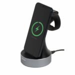 Verbatim Charger Desktop Wireless Qi MFI 2in1 Apple Devices WCS-01