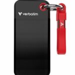 Verbatim SSD Portable Pocket Keyring 3.2 Gen2 1TB Black/Red