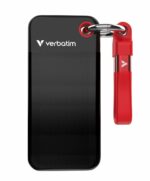 Verbatim SSD Portable Pocket Keyring 3.2 Gen2 1TB Black/Red