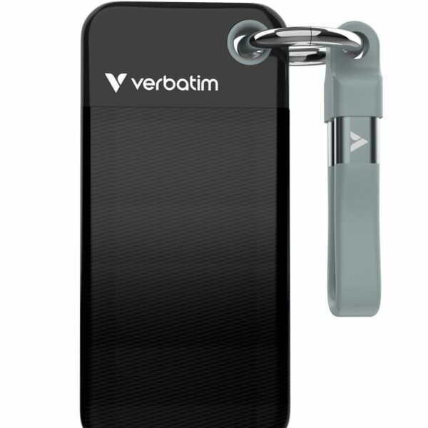 Verbatim SSD Portable POCKET KEYRING 3.2 Gen2 1TB Black/Grey