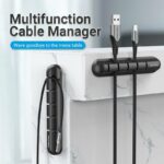 Vention Cable Organiser 5 Ports Desktop Cable Manager 6mm KBRB0 - Image 2
