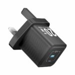 Vention Charger Wall GaN 20W 1xUSBC UK-Plug Mini Black FEPB0-UK