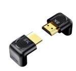 Unitek HDMI Adaptor 1×90 & 1×270 degrees RA 8K60Hz A1046ABK