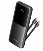 Vention Powerbank 10000mAh 22.5W Built-in USBC+Lighting Black FHOB0