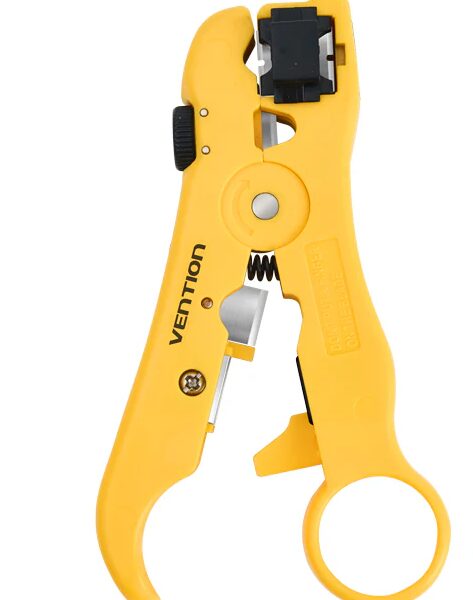 Vention NETWORK Tool Coaxial Cable Stripper KEBY0 Yellow