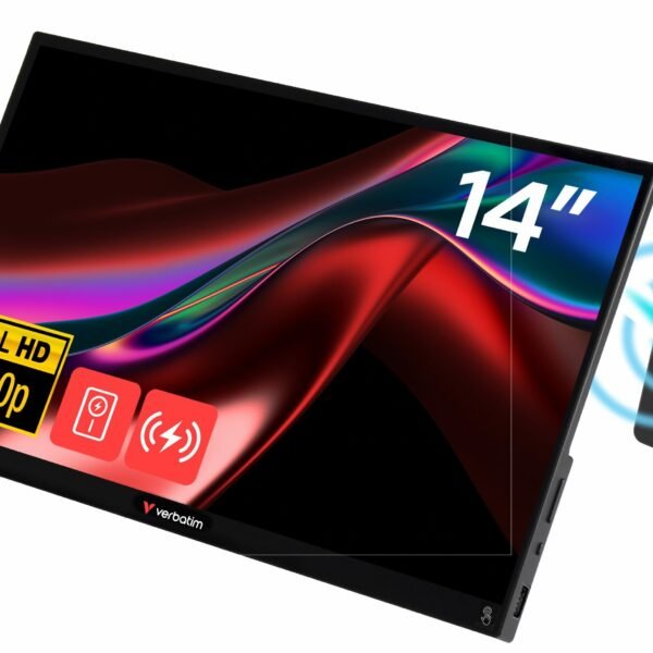 Verbatim Monitor Portable Touch 14” Full-HD Powered by Wireless PowerBank