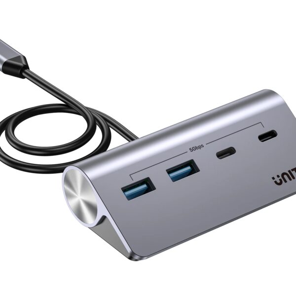 Unitek USB-C Hub 2xUSB-A 2xUSB-C 5Gbps & USB-C Power Port H1337A