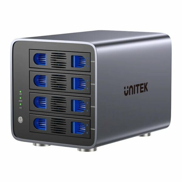 Unitek 4-Bay External SATA 2.5/3.5 HDD/SSD Enclosure with RAID USB-A S1301A