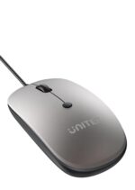 Unitek Mouse Wired USB-A SlimTrack T060 Space Grey