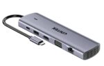 Unitek USB-C Hub USB3.0 HDMI/VGA/Gb/SD/Audio/PD100W D1113B