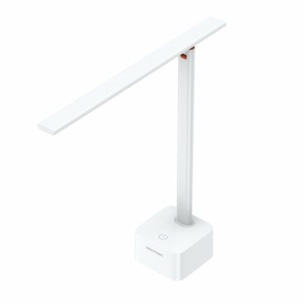 Vention USB Rechargeable Aluminium Foldable Desk Lamp White PDBW0