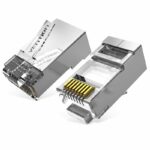 Vention NETWORK Connectors CAT6A FTP Modular Plug IDFR0-10 (10-Pack)
