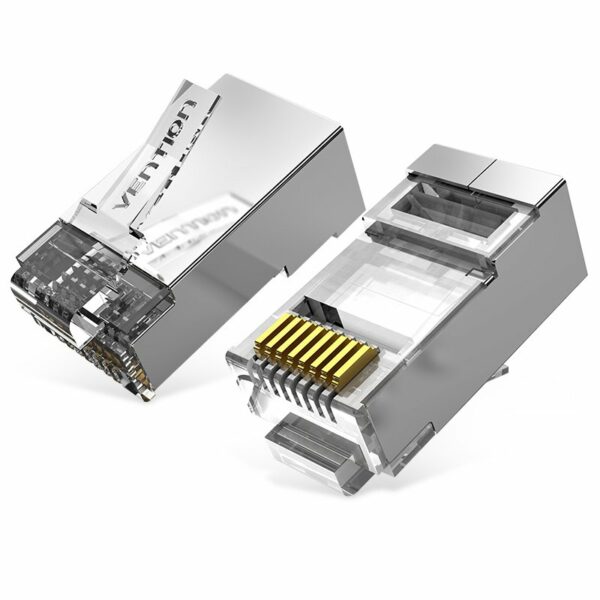 Vention NETWORK Connectors CAT6A FTP Modular Plug IDFR0-50 (50-Pack)