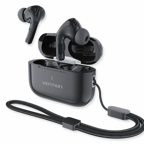 Vention Earphones BT TWS InEar ECHO LITE E11 Plus Black NBVB0-Plus