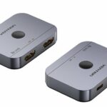 Vention HDMI Switch 2-Port 8K 2.1 Bi-Directional Metal AKPH0