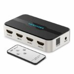 Vention HDMI Switch 3-Port 4K 1.4 with Audio Separation AFJH0