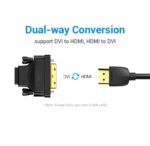 Vention HDMI Female to DVI 24+1 Male Adaptor (Dual Direction) ECDB0 - Image 2