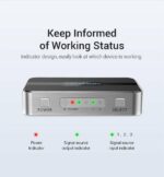 Vention HDMI Switch 3-Port 4K 2.0 w/Remote Control AFOH0 - Image 3