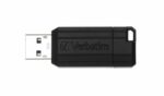Verbatim USB Drive 3.0 Pinstripe 128GB Black - Image 2