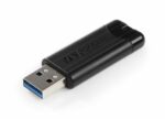 Verbatim USB Drive 3.0 Pinstripe 256GB Black - Image 2