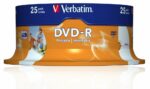 Verbatim DVD-R 4.7GB 16X 25-Pack Spindle Printable 43538 - Image 2