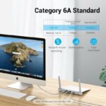 Vention NETWORK Cable CAT6A SFTP 0.3m Grey IBHHAA - Image 2