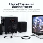 Vention AUDIO 3.5mm F to 2RCA M Cable 1.5m VAB-R01-B150 - Image 2