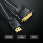Vention HDMI Cable to DVI 24+1 BiDirection 5.0m ABFBJ - Image 2