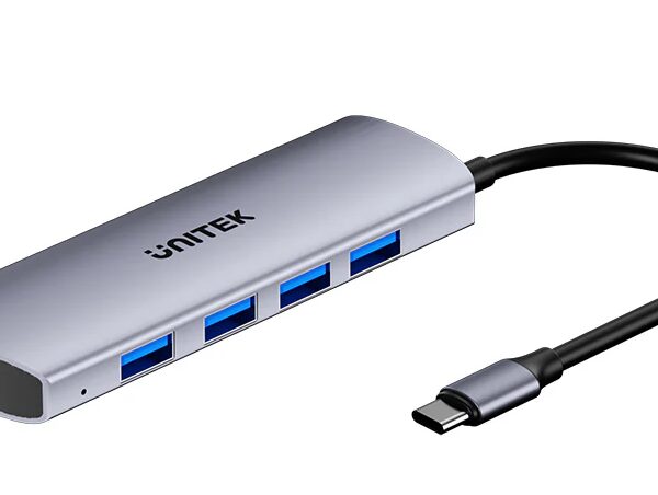 Unitek USB-C Hub 4xUSB-A 10Gbps & USB-C Power Port H1112E