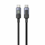 Unitek USB-C Cable PD60W Braided with Display 1.0m C14158A-1M - Image 2