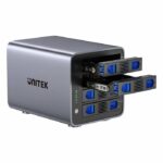 Unitek 4-Bay External SATA 2.5/3.5 HDD/SSD Enclosure with RAID USB-A S1301A - Image 2