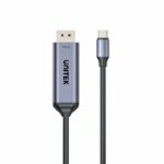 Unitek Converter USB-C to DP Cable 8K60Hz 1.8m Bidirectional V1423D - Image 2
