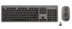 Unitek IT Keyboard & Mouse Combo Wireless 2.4GHz English SlimDuo T054 Space Grey - Image 2