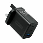 Vention Charger Wall GaN 65W 2xUSBC 1xUSBA Black FERB0-UK - Image 2