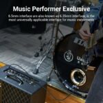 Vention AUDIO 6.3mm M-M Braided Cable Aluminium 3.0m BASHI - Image 2