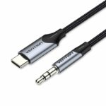 Vention AUDIO CONVERTER USB-C to 3.5mm Male Cable 1.0m BGKHF