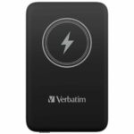Verbatim Powerbank Wireless Magnetic 10000 Black - Image 2