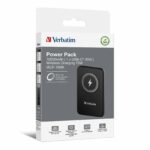 Verbatim Powerbank Wireless Magnetic 10000 Black - Image 4
