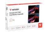 Verbatim Monitor Portable 2 x 15.6” Full-HD Monitors - Image 7