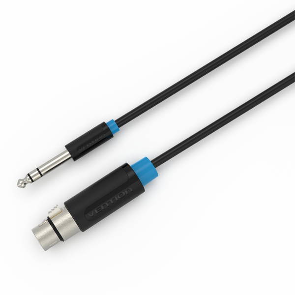 Vention AUDIO 6.3mm to XLR M-F Cable 10.0m BBEBL