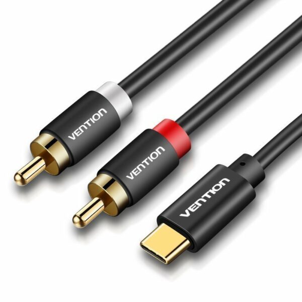 Vention AUDIO CONVERTER USB-C to 2RCA Male Cable 1.5m BGDBG