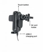 Verbatim Wireless Auto Align Car Charger Qi Certified for AirVent/Dash/Glass FWC-03 - Image 5