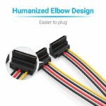 Vention IT Cable SATA 15P M to 2x15P F Power Splitter 0.15m KDBBB - Image 4